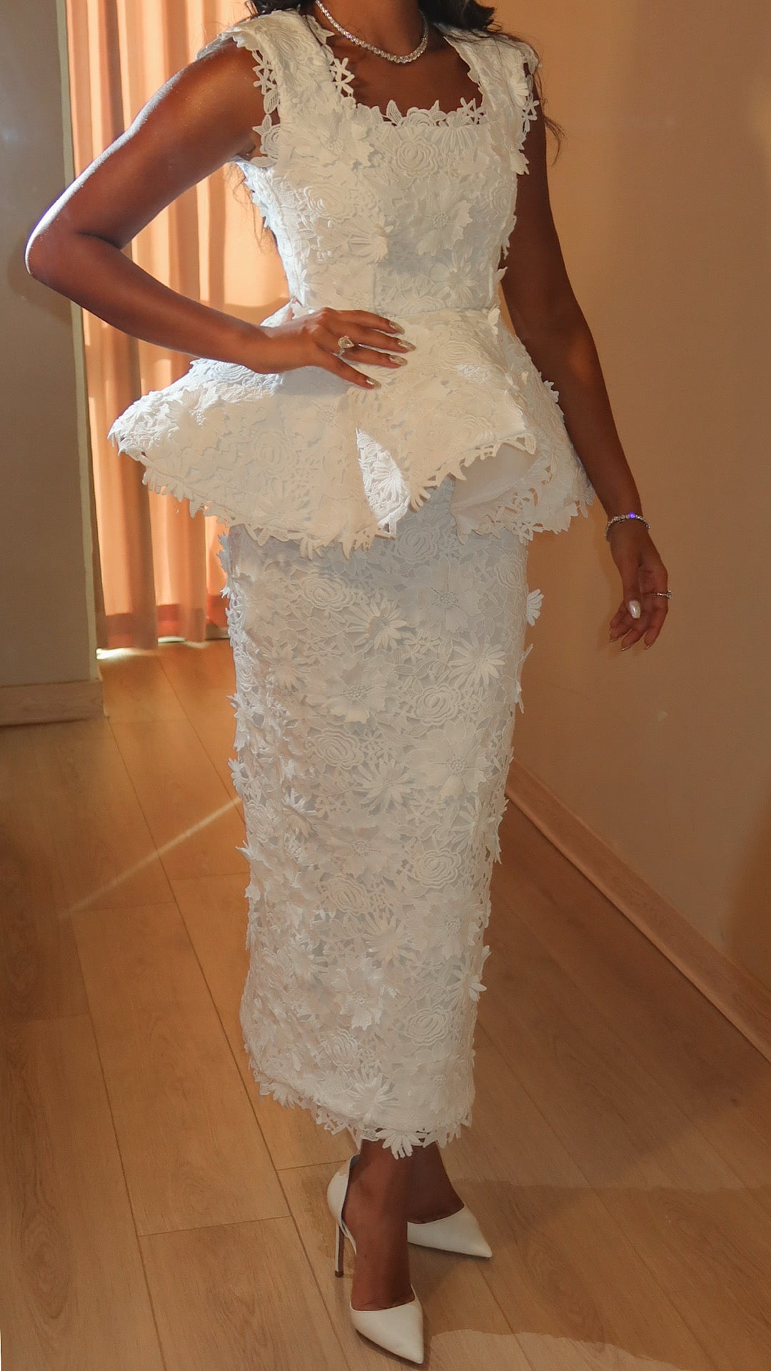 'White Fleur Set