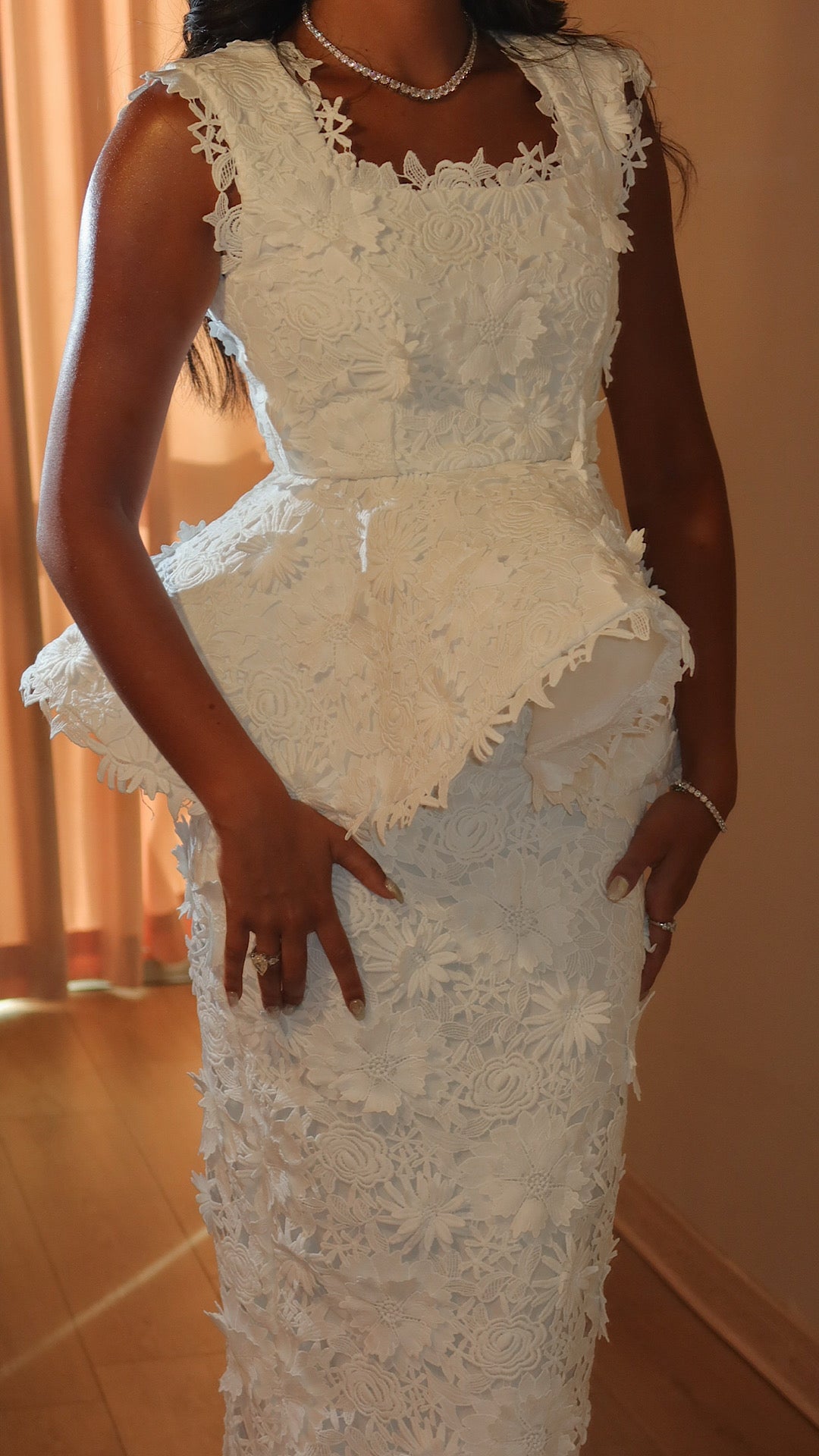 'White Fleur Set