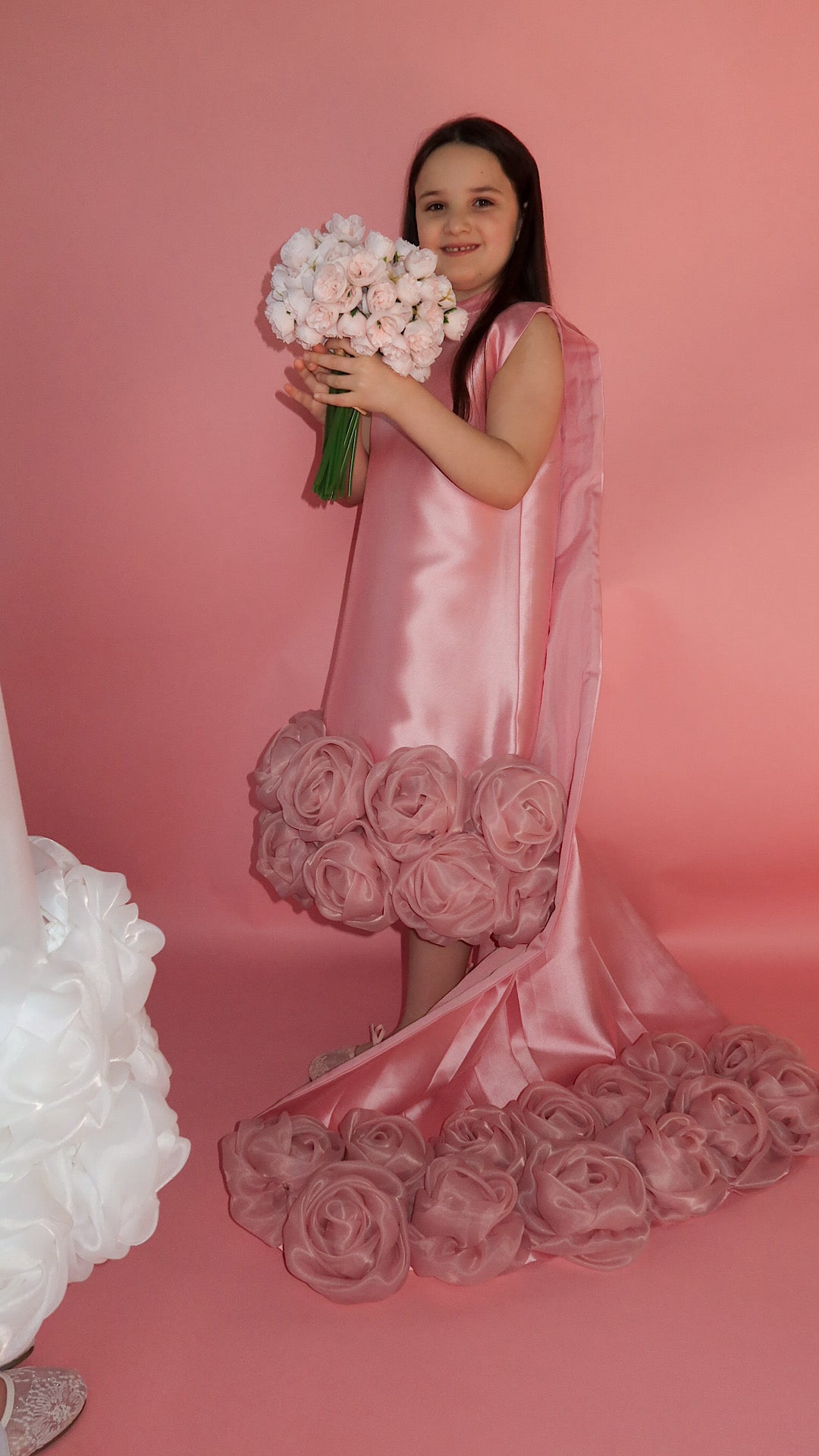 Rosé Bloom Dress