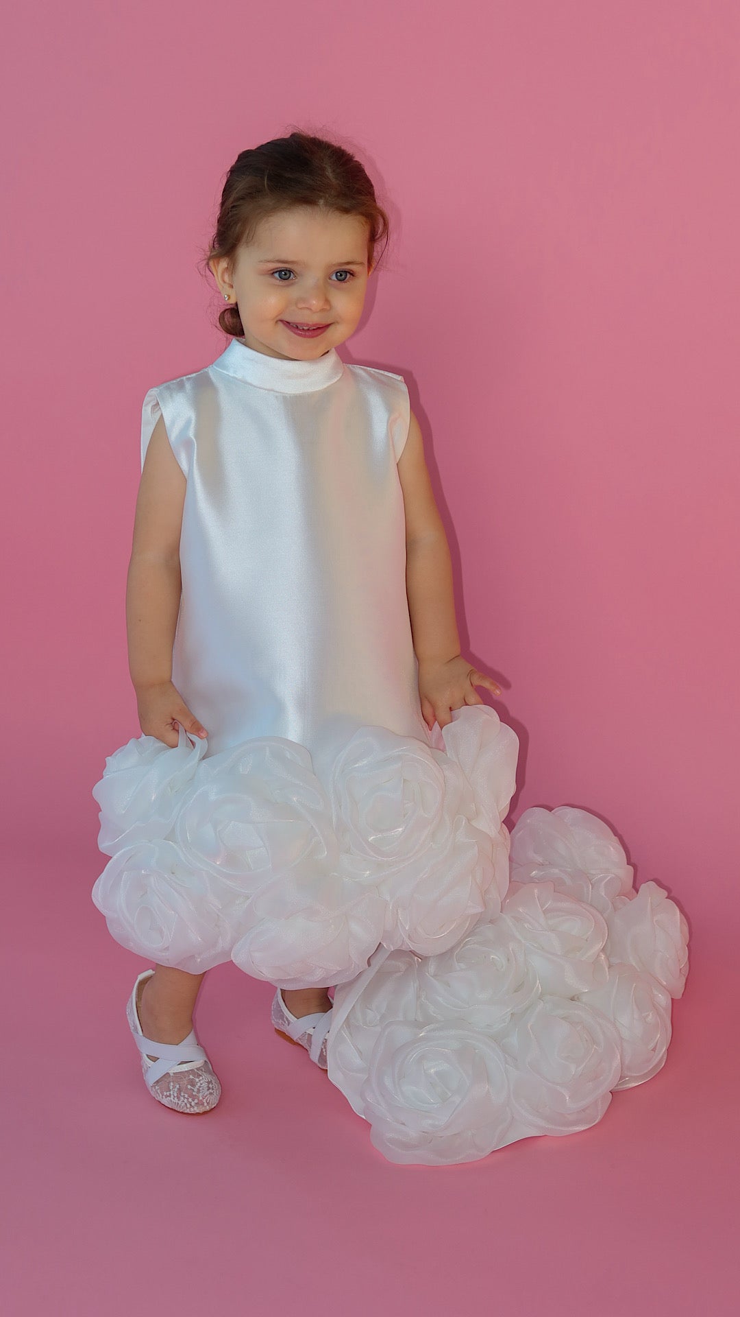 Rosé Bloom Dress