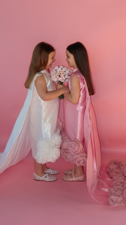 Rosé Bloom Dress