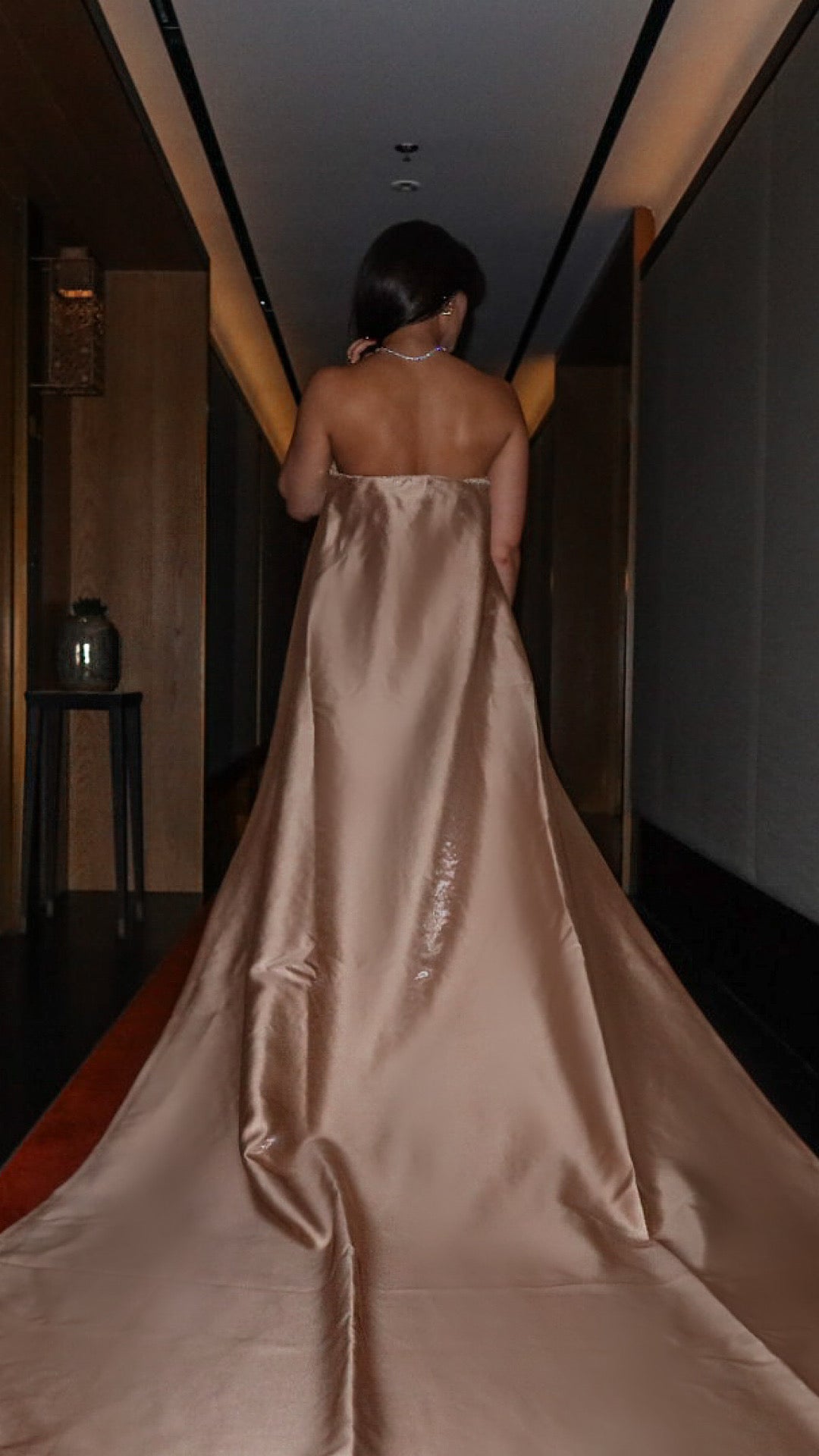 Golden Champagne Dress
