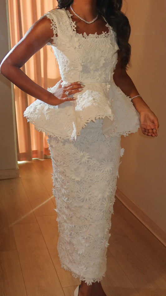 'White Fleur Set